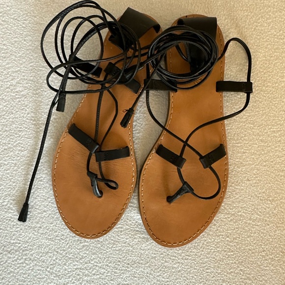 Madewell Shoes - Madewell boardwalk sandals. Great condition